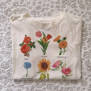 Oversized Flower Tee